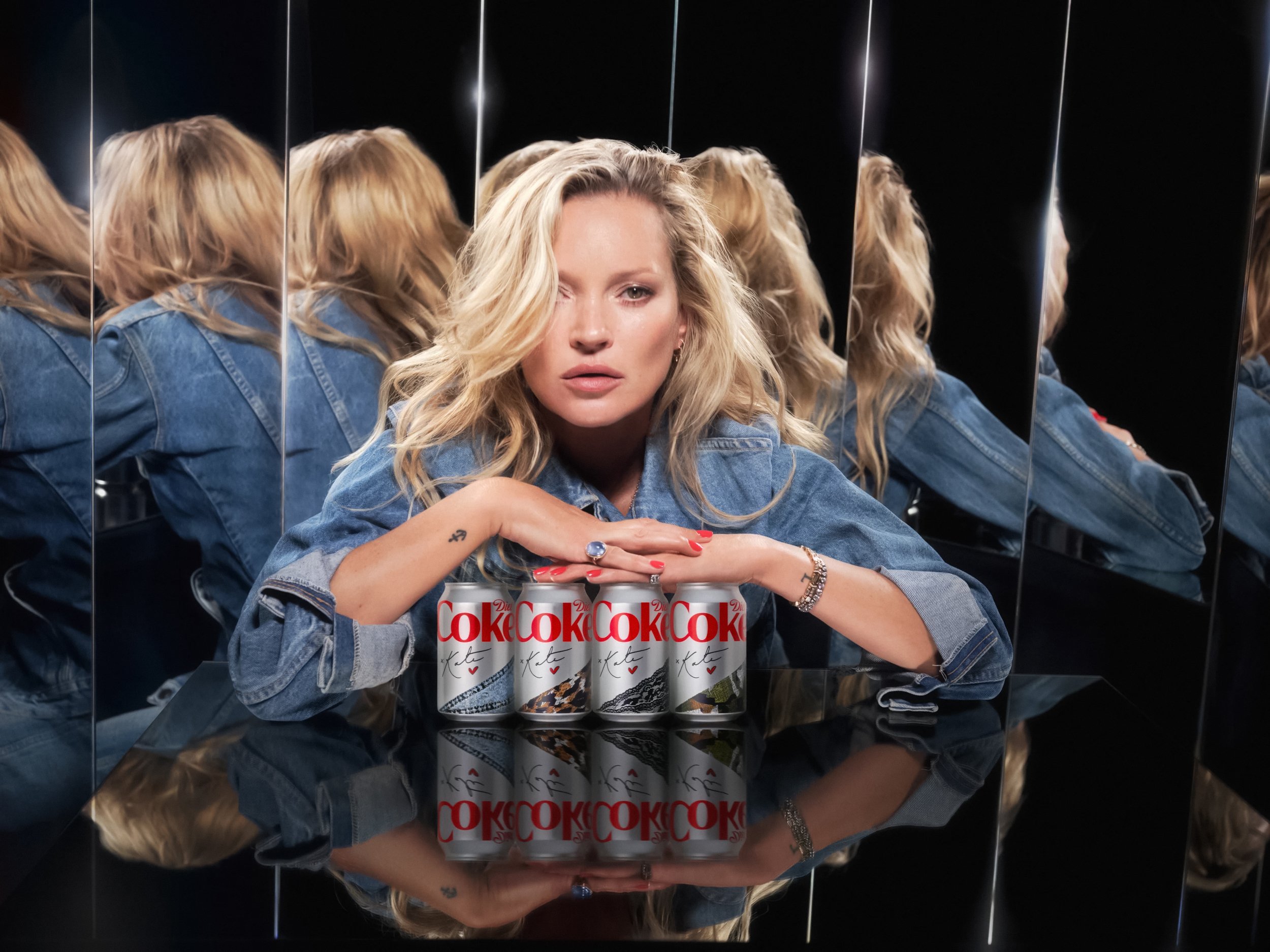 Kate Moss Loves Her Diet Coke in ES Magazine July 22 — Anne of